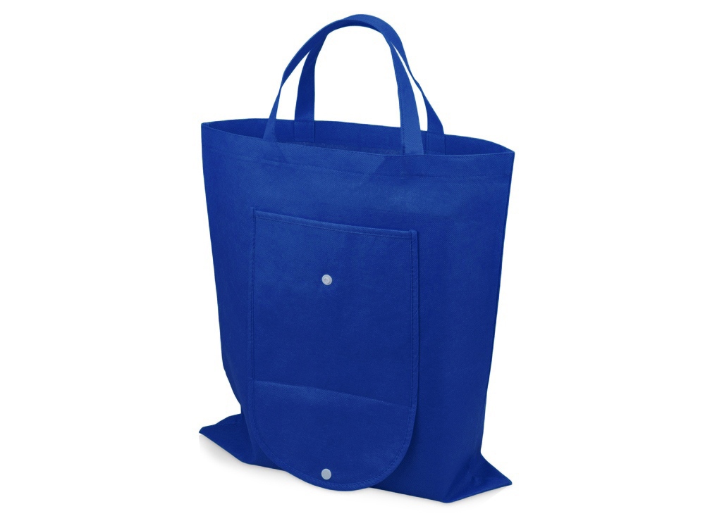 Складная сумка Plema из нетканого материала, синий