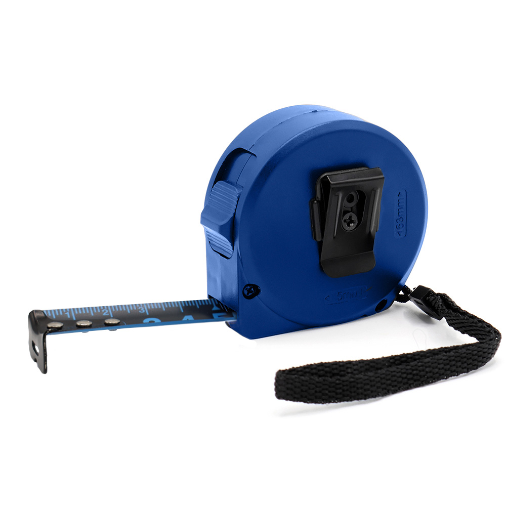 Рулетка Shadow 5м, тёмно-синяя