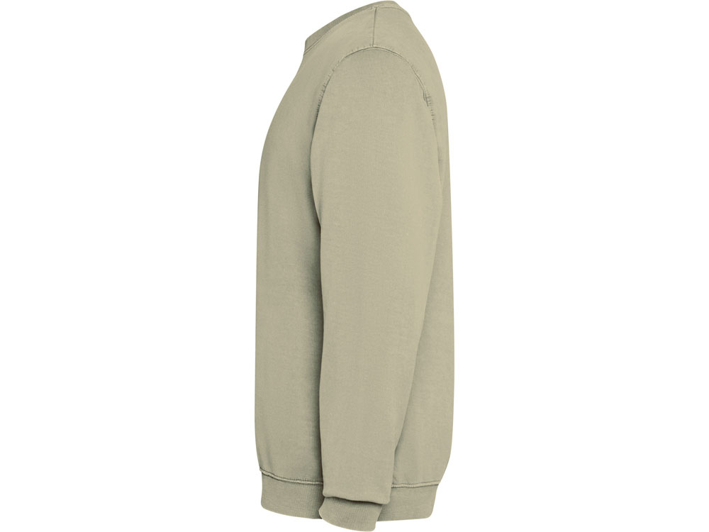 Свитшот Jaya унисекс, светлый хаки выстиранный