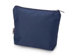 Косметичка из полиэстера 300D с подкладкой Amalia, темно-синий