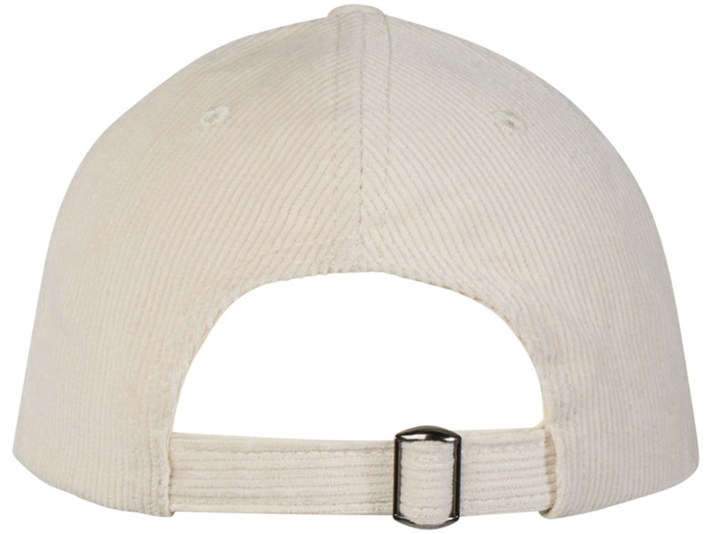 Hutton 6-панельная бейсболка из переработанного хлопка - Sandstone