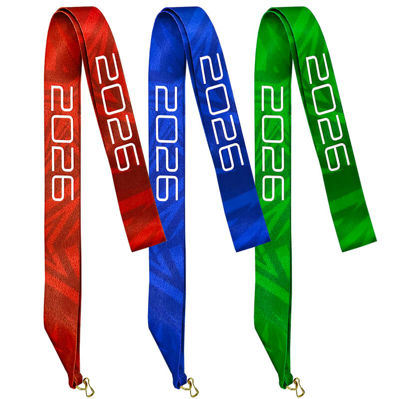 Лента для медали 2026 (красная)