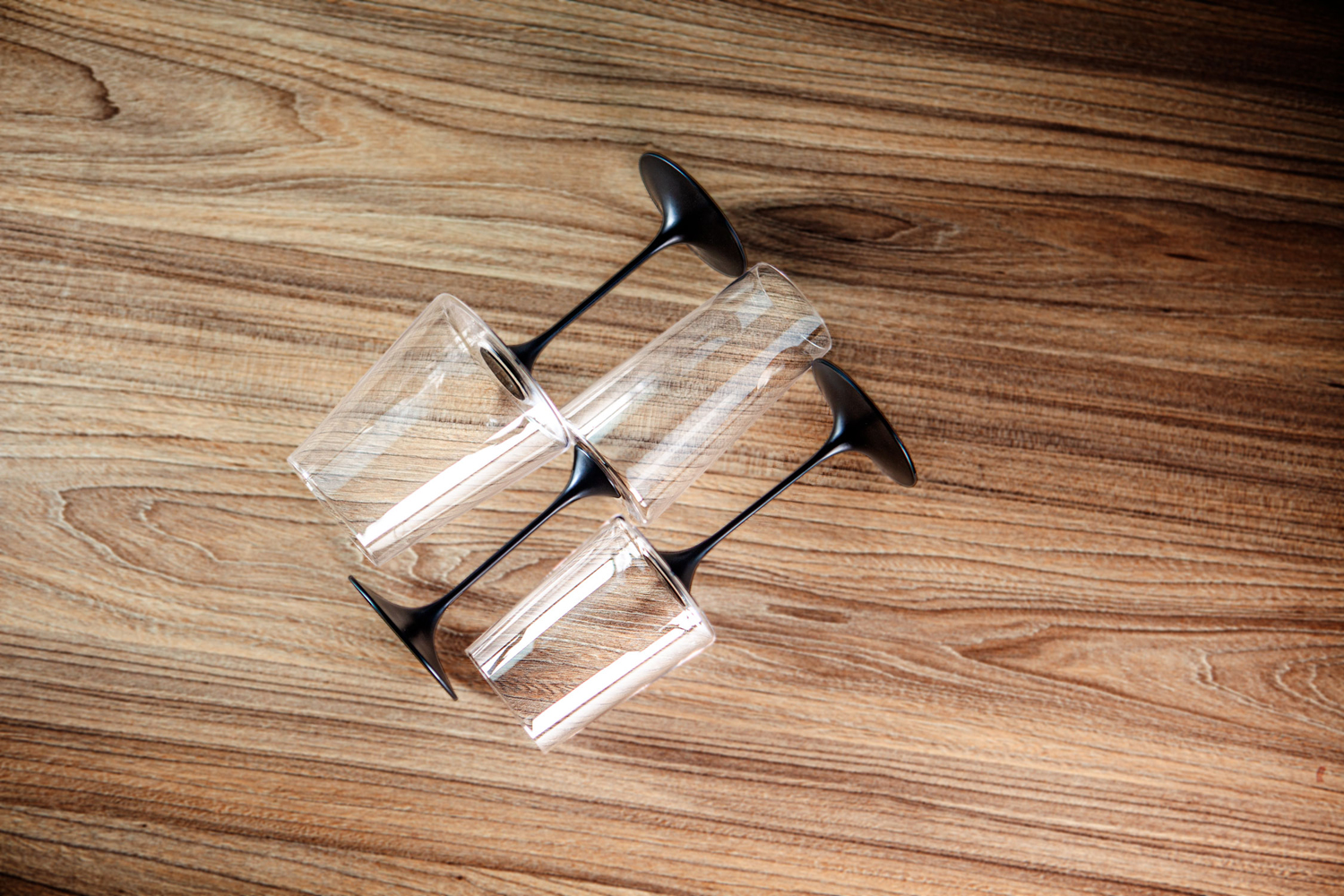 Хрустальный бокал для игристого вина на магните Trebonn SplitGlass, 2 шт, 320 мл