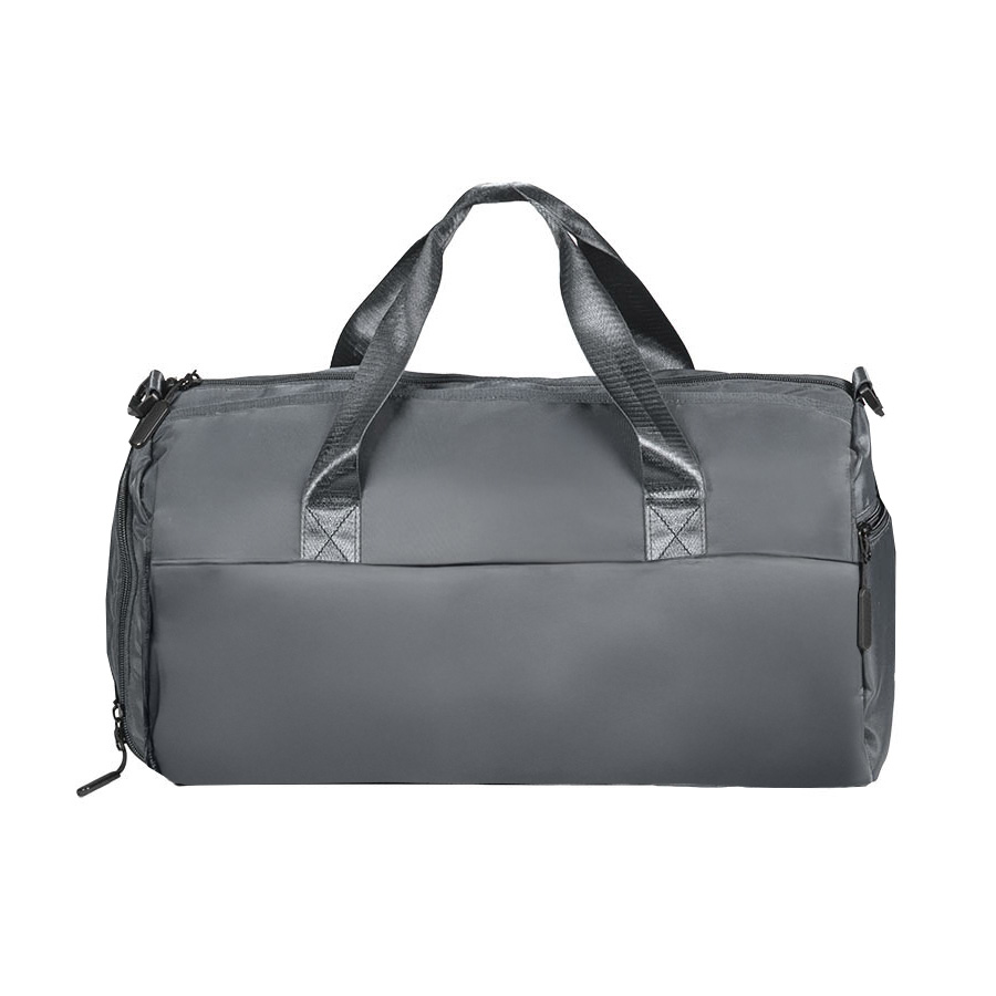 Сумка спортивная "Gym" ,без ремня ; серая; 45х21х20 см; полиэстер