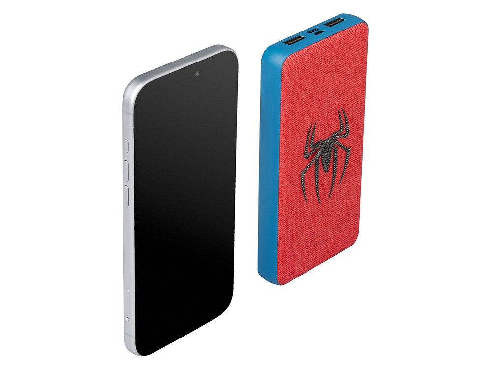 Портативное зарядное устройство с возможностью полноцветной печати на ткани и нанесения силиконового лого по индивидуальному дизайну клиента Портативное зарядное устройство с возможностью полноцветной печати на ткани и нанесения силиконового лого по индивидуальному дизайну клиента