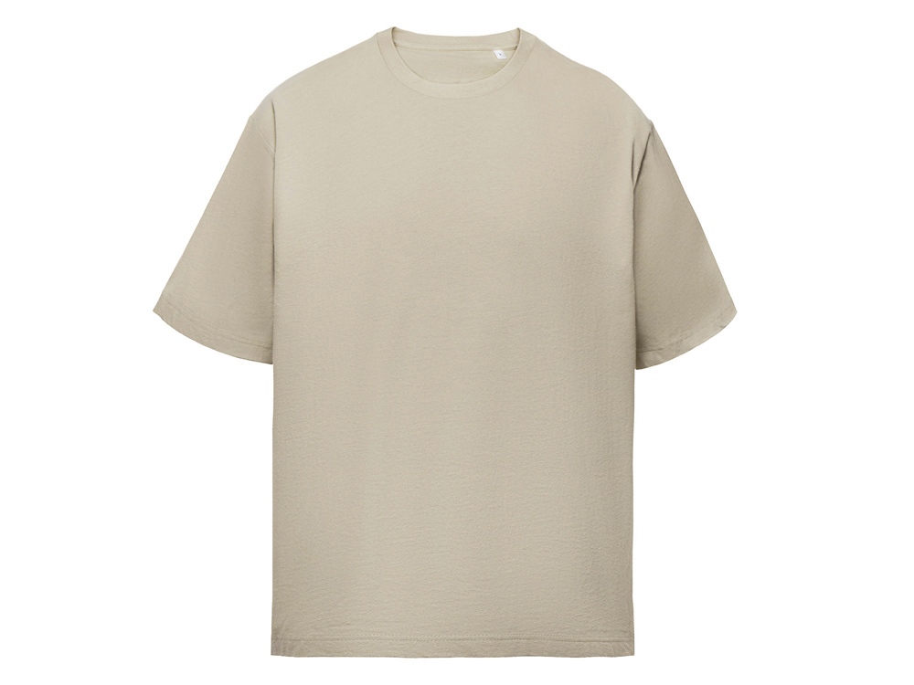 Футболка Kyoto из джерси 180 г/м2 с пич отделкой, унисекс, оливковый