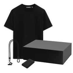 Набор с одеждой Крис (KRIS) (футболка, рюкзак, бутылка),синий, 3XL