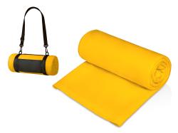 Плед Нежность с плечевым ремнем, желтый Плед Нежность с плечевым ремнем, желтый