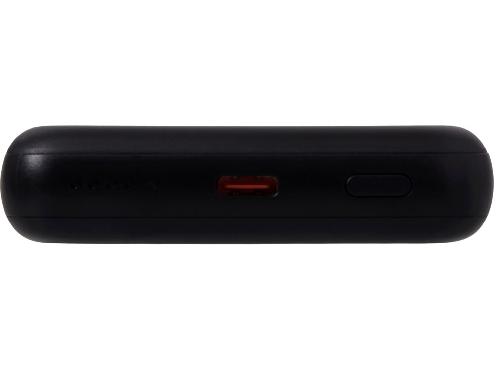 Магнитный внешний беспроводной аккумулятор Polarix, QC/PD, 10000 мАч, черный