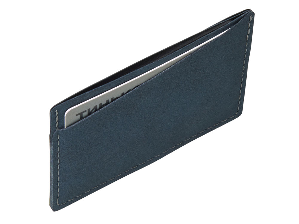 Футляр на 3 пластиковые карты Alicante, темно-синий