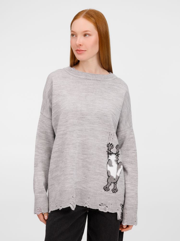 Джемпер Sharpick, серый Джемпер Sharpick, серый