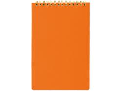 Блокнот А5 на гребне Pragmatic 60 листов в линейку, оранжевый (Р)