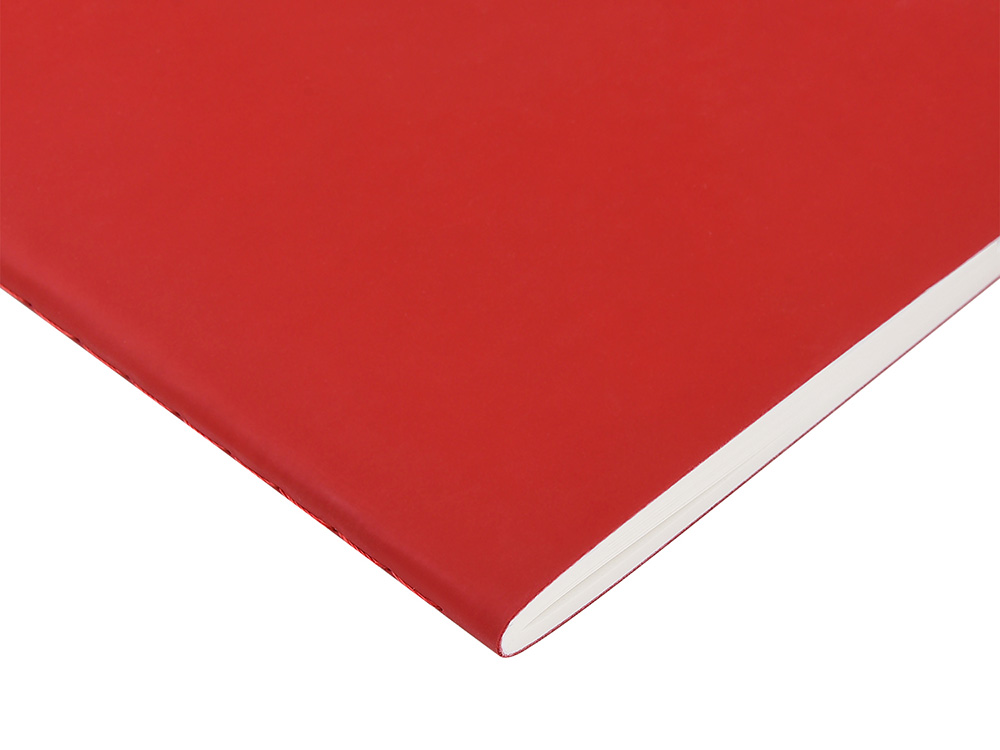 Тетрадь с каменной бумагой А5 Carrara 40 л., линейка, бордовый Тетрадь с каменной бумагой А5 Carrara 40 л., линейка, бордовый