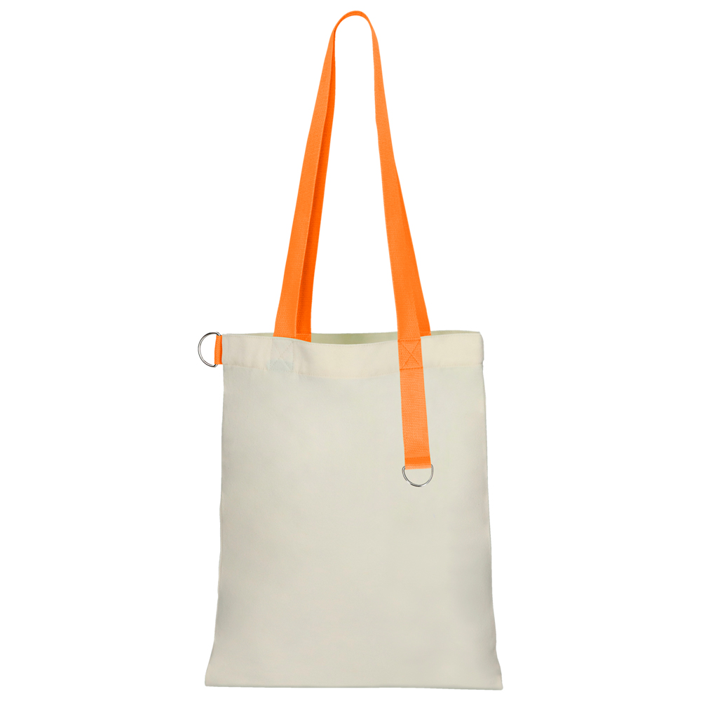 Сумка для покупок White GLOW 325 г/м² с ремувкой, оранжевая/оранжевая Сумка для покупок White GLOW 325 г/м² с ремувкой, оранжевая/оранжевая