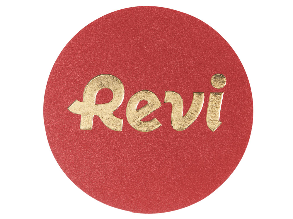 ПАТЧ КРУГ nubuk (красный) 6,0 х 6,0 см