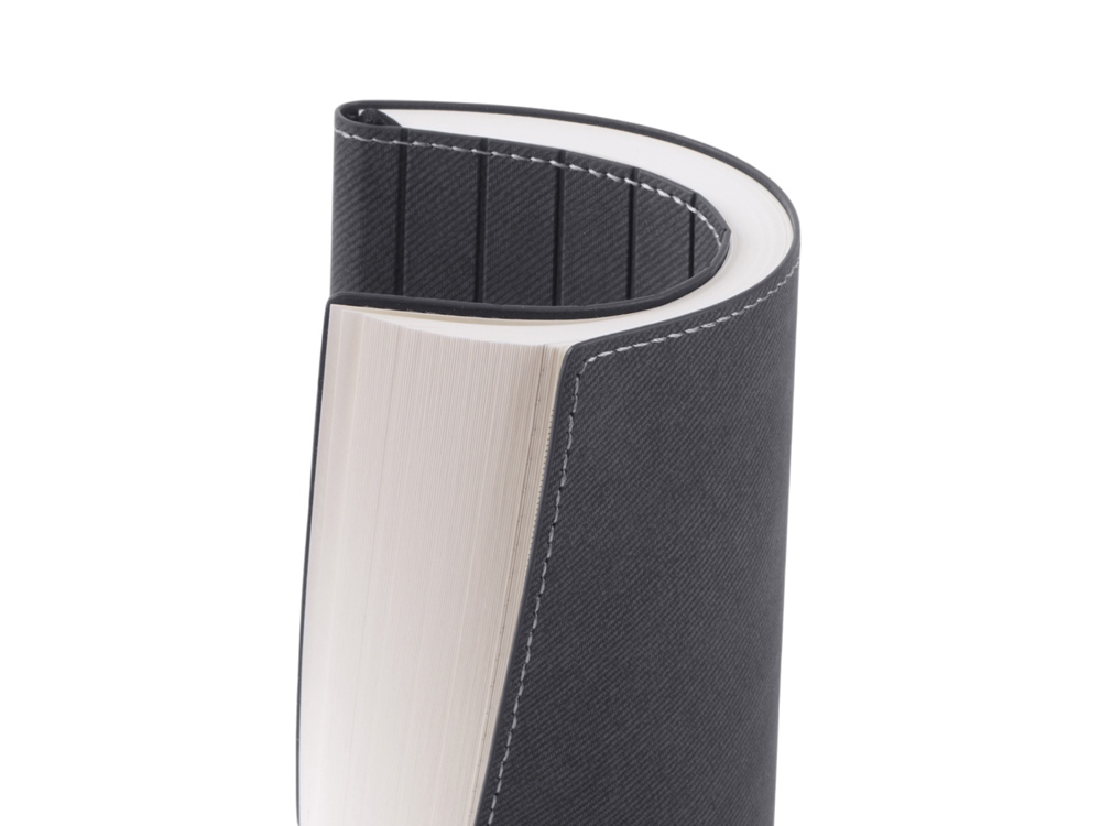 Блокнот А5 Bradbury, гибкая обложка, 80 листов 80 гр/м2 FSC бумага, темно-серый