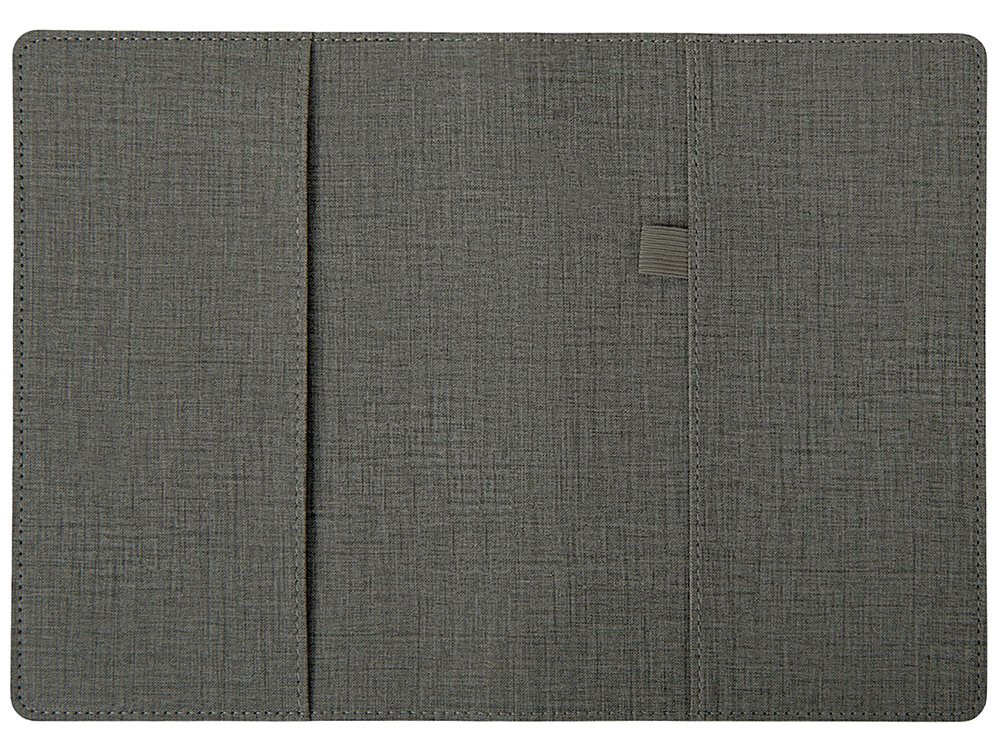 Двустороннее портфолио из рпет-фетра и искусственной кожи Felt, серый