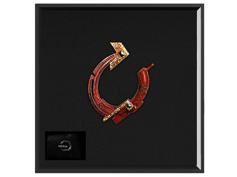 Елочные игрушки (Подкова).Символы года Гранат