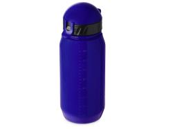 Бутылка для воды с трубочкой Little, 400 мл, синий