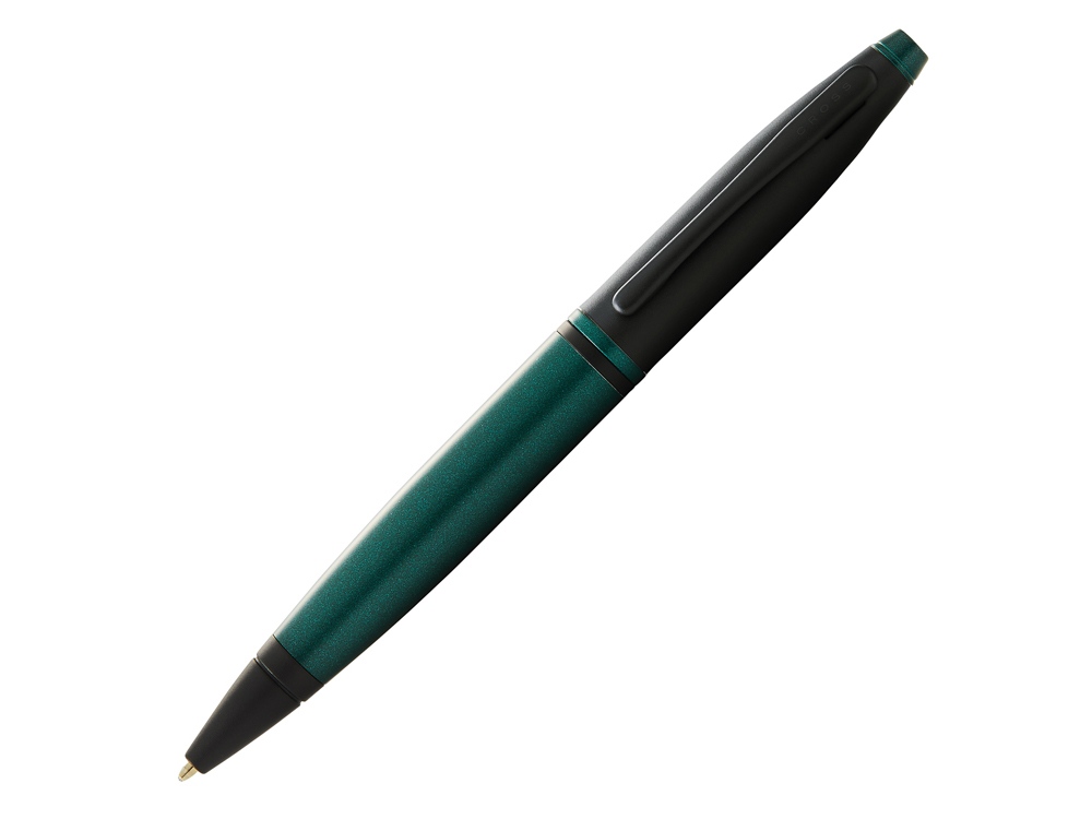 Шариковая ручка Cross Calais Matte Green and Black Lacquer