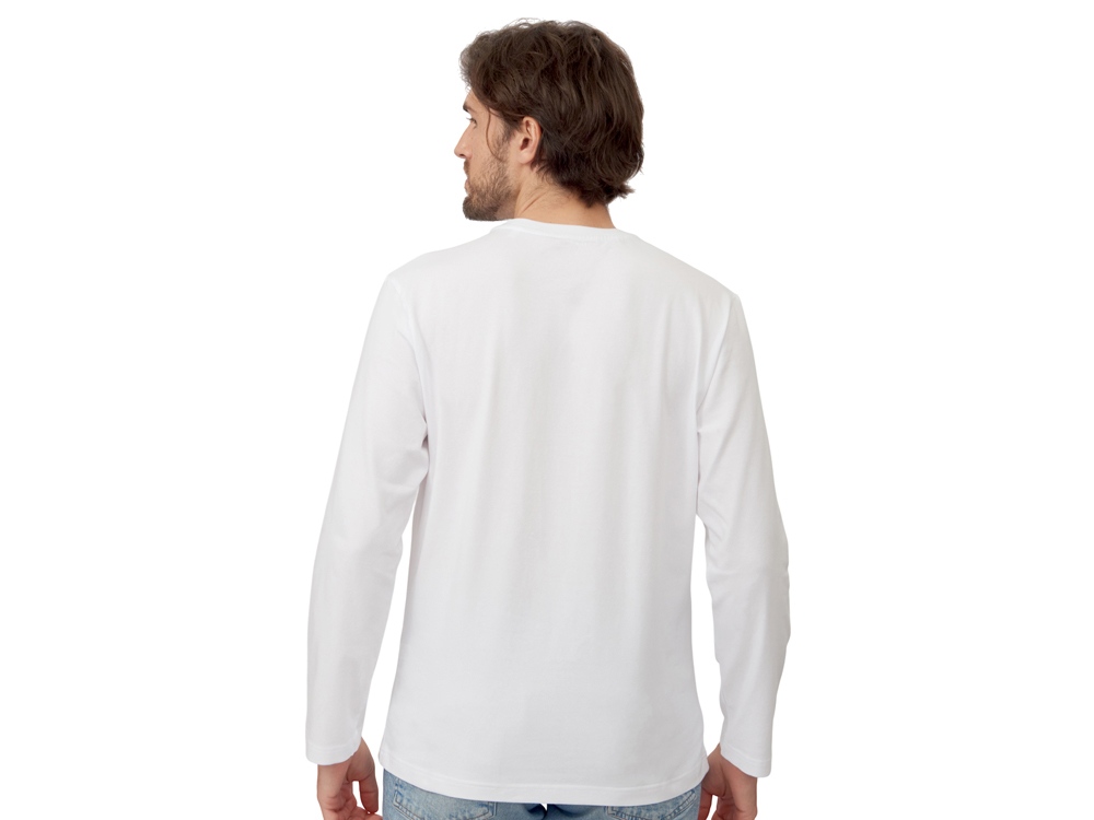 Футболка HD Fit  с длинным рукавом, мужская белый