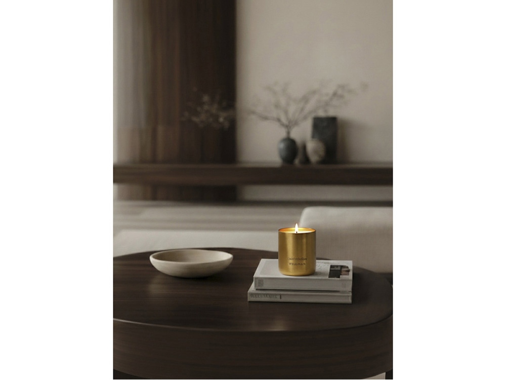 Ароматическая свеча Wellmark Quiet Rebellion - Золотой