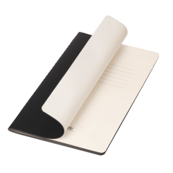 Блокнот Корса слим (Corsa slim), черный