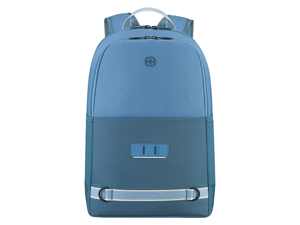 Рюкзак WENGER Tyon 15.6, голубой, переработанный ПЭТ/Полиэстер, 32х18х48 см, 23 л.