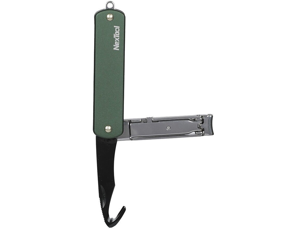 Мультитул-книпсер Nextool Multi Functional Nail Clipper, зеленый, 6 функций