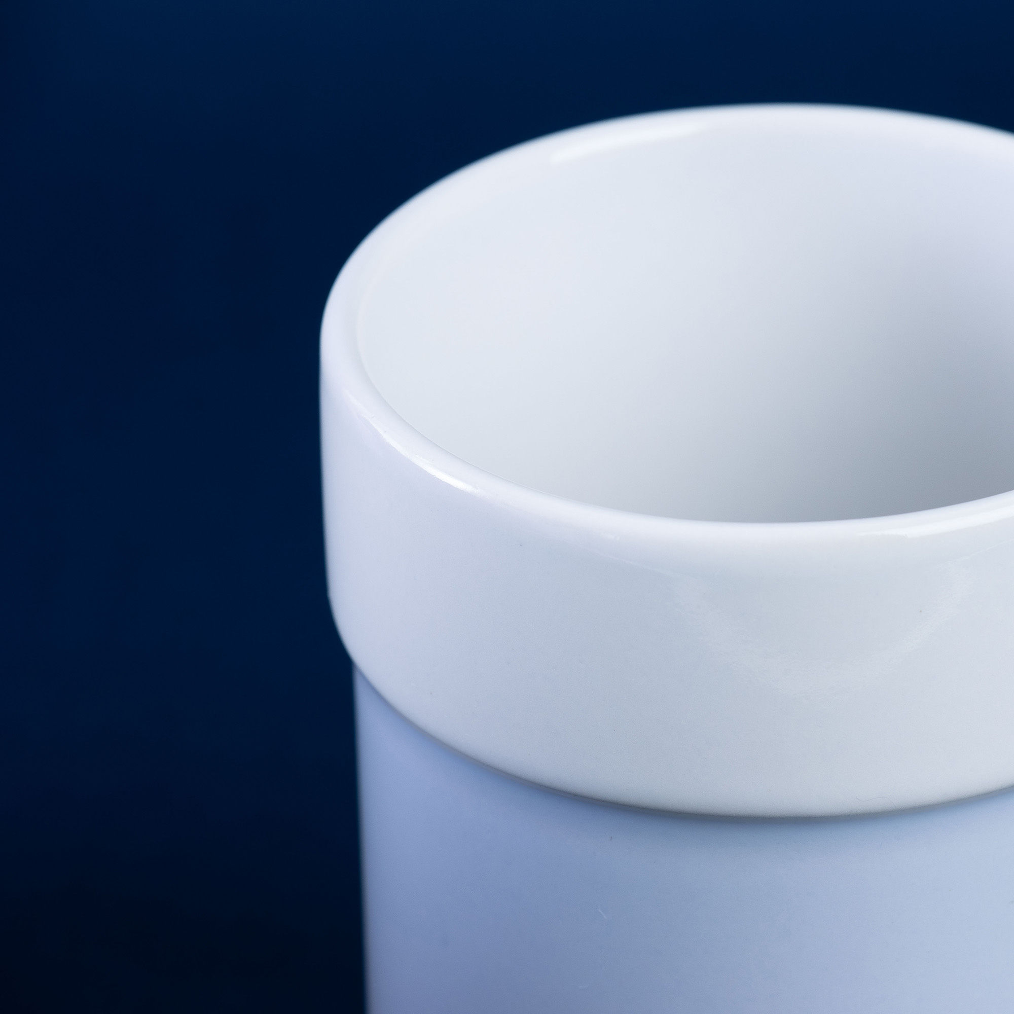 Кружка кермическая Silvia с силиконовой манжетой, белая