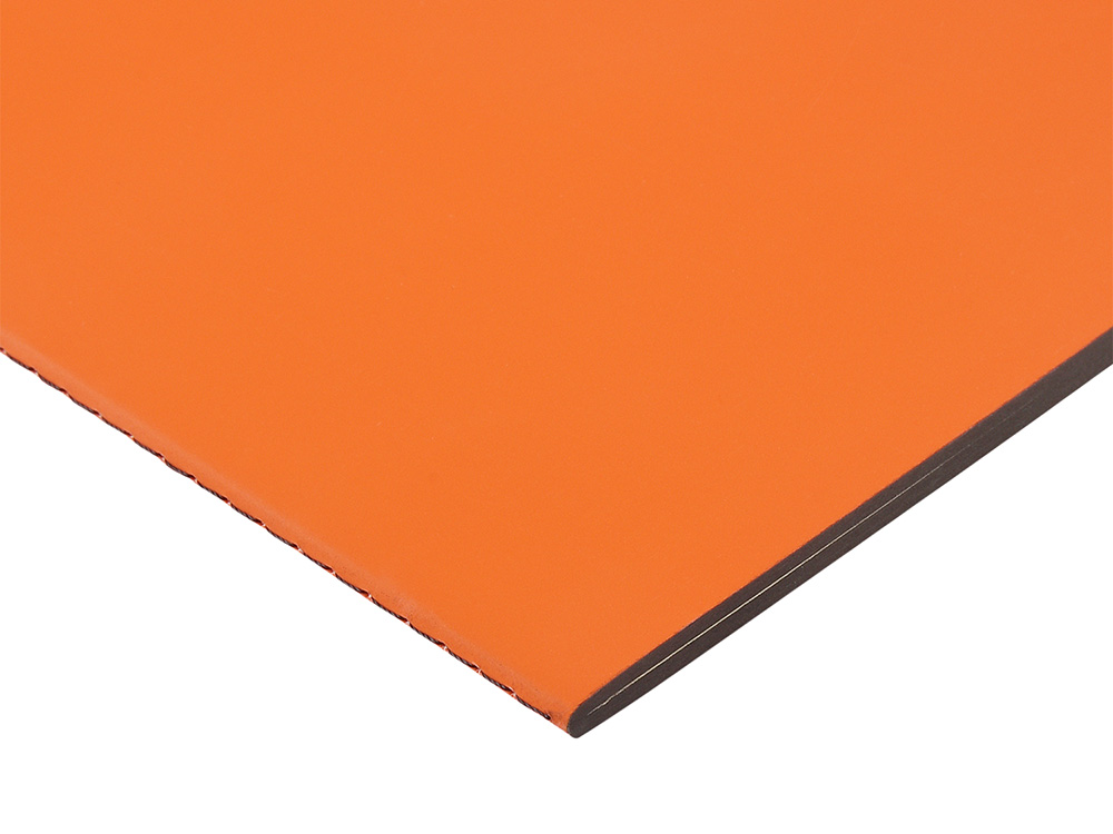 Бизнес-тетрадь А5 Pragmatic Contrast, 40 листов в клетку, оранжевый с темно-серым срезом