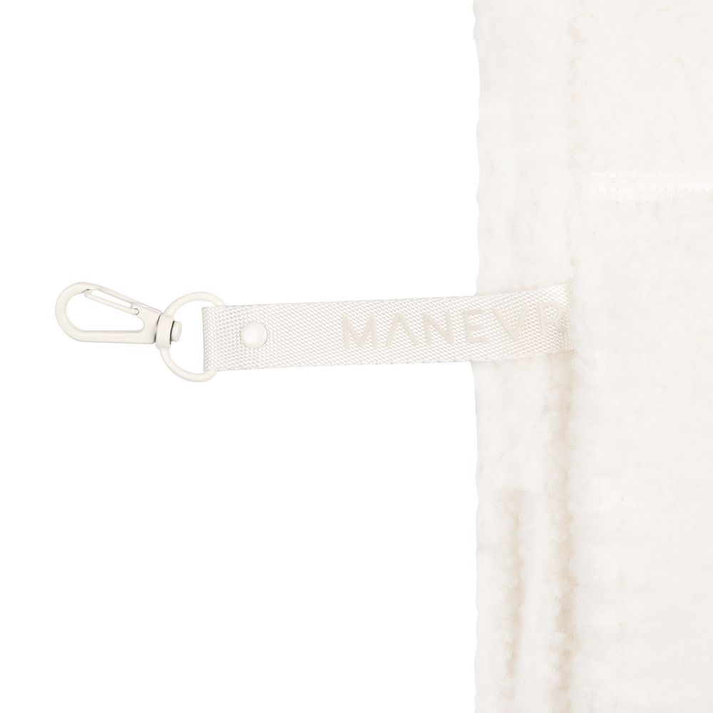 Анорак унисекс Oblako, молочно-белый Анорак унисекс Oblako, молочно-белый