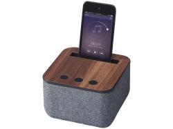 Динамик Shae Bluetooth® с элементами дерева и ткани