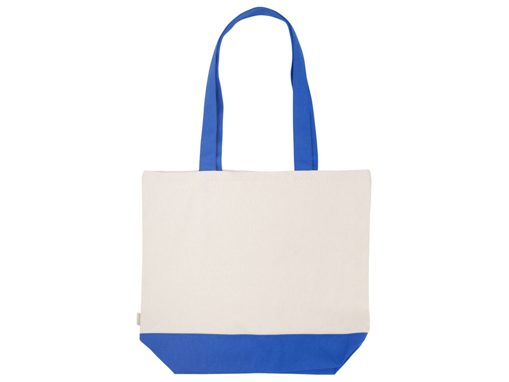 Сумка для шоппинга Cotton из переработанного хлопка 280 г, синий Сумка для шоппинга Cotton из переработанного хлопка 280 г, синий