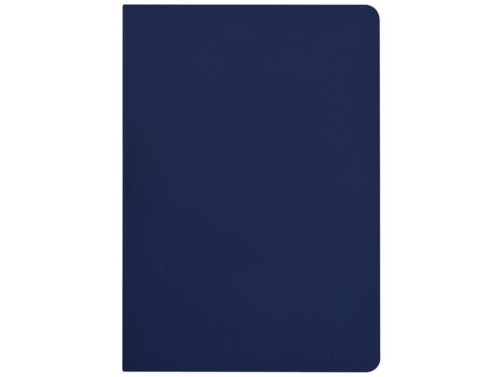 Бизнес-тетрадь А5 Pragmatic Contrast, 40 листов в клетку, темно-синий с бирюзовым срезом