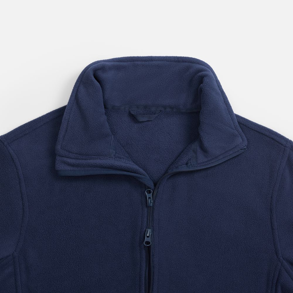 Куртка флисовая унисекс Ben Mac, темно-синяя Куртка флисовая унисекс Ben Mac, темно-синяя