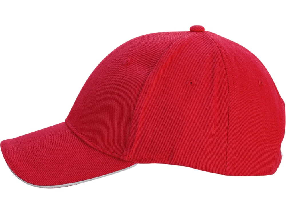 Бейсболка Cancun, красный/белый