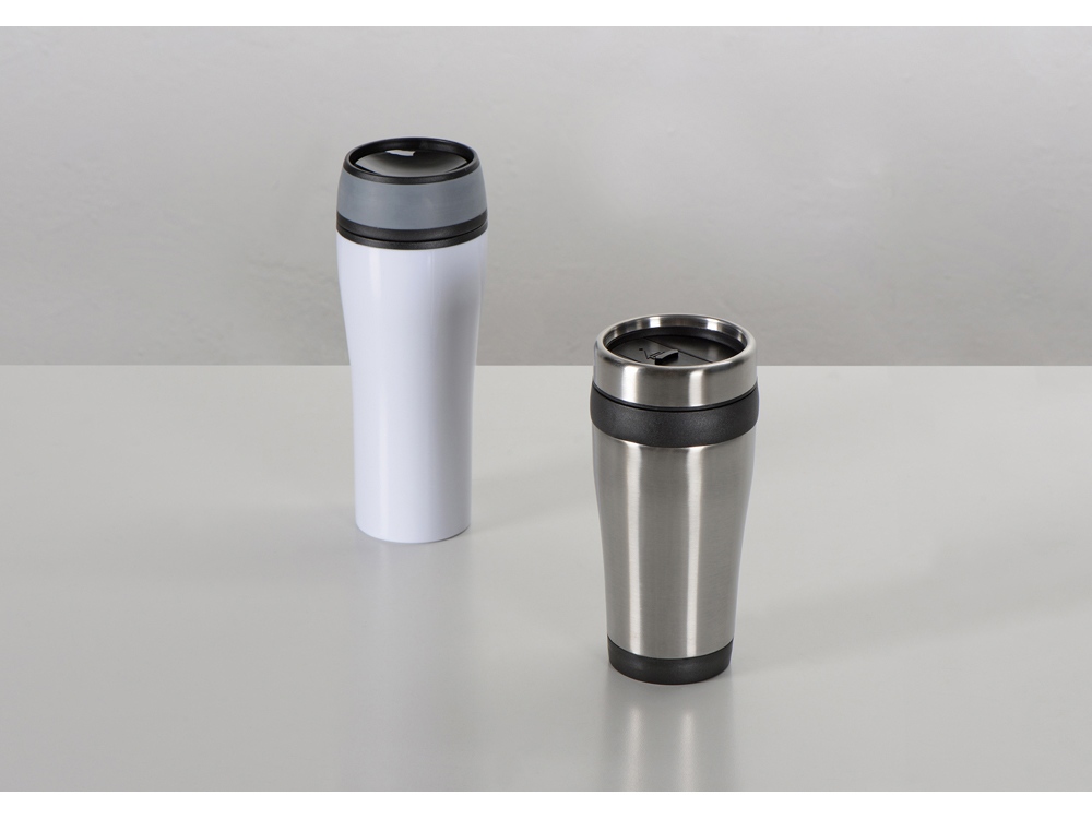 Термостакан Elwood c изоляцией, серебристый/черный Термостакан Elwood c изоляцией, серебристый/черный