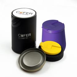 Набор Cofer Tube NEO DUO CO12s (М) black (фиолетовый с желтым) Набор Cofer Tube NEO DUO CO12s (М) black (фиолетовый с желтым)