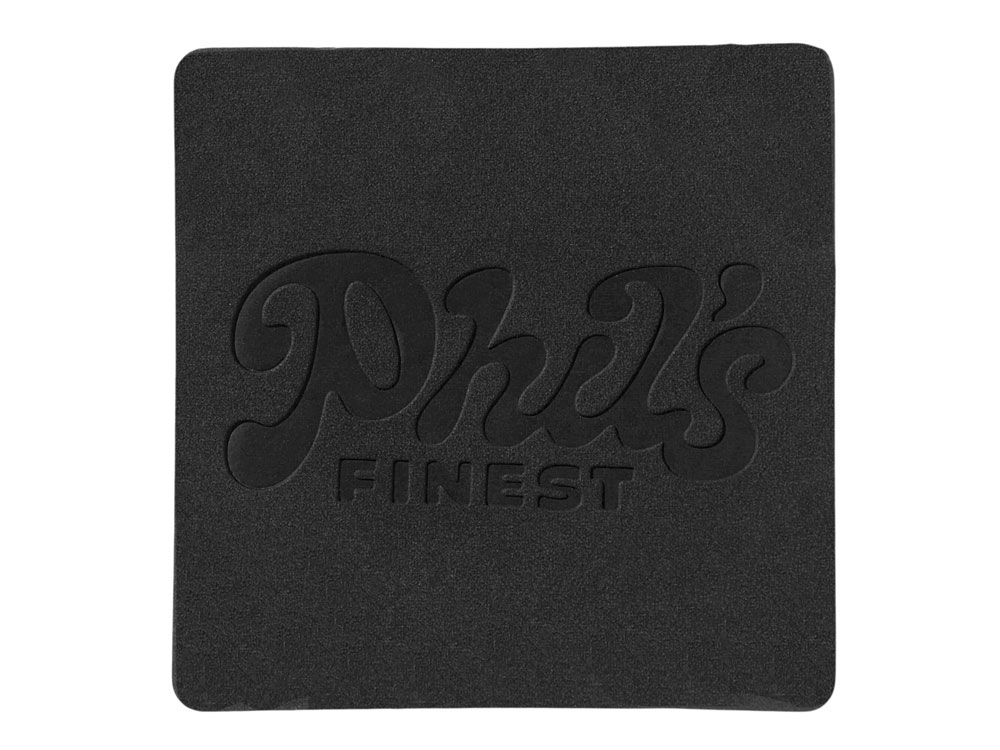 ПАТЧ КВАДРАТ nubuk (чёрный) 5,5 х 5,5 см