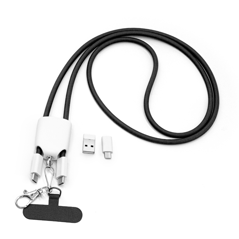 Кабель - ланьярд МультиЛинк 66 Вт, черный