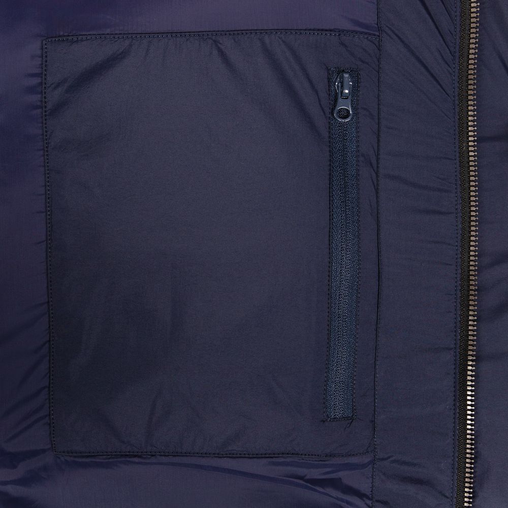 Пуховик унисекс Kapsula, темно-синий Пуховик унисекс Kapsula, темно-синий