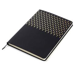 Ежедневник A5 недатированный Esmeralda в мягком переплёте, чёрный с золотистым Ежедневник A5 недатированный Esmeralda в мягком переплёте, чёрный с золотистым