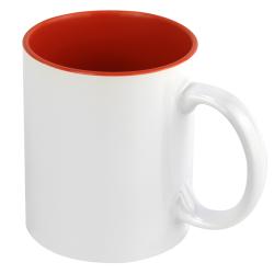 Кружка керамическая Честер, сублимация, оранжевая Кружка керамическая Честер, сублимация, оранжевая