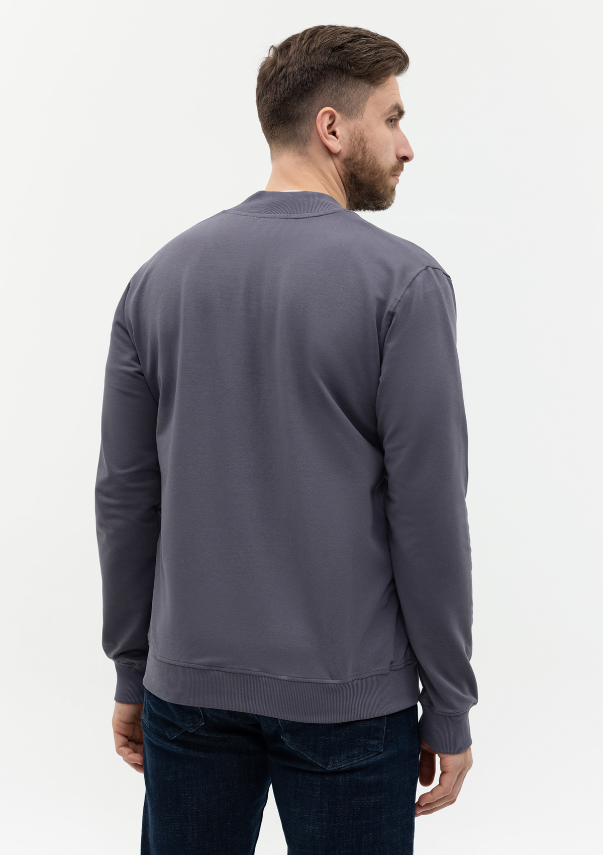 Толстовка унисекс STAN на молнии футер без начёса 245, 65N