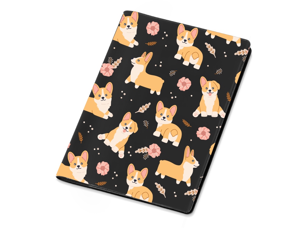 Обложка для паспорта базовая с возможностью полноцветной УФ-печати, софт-тач