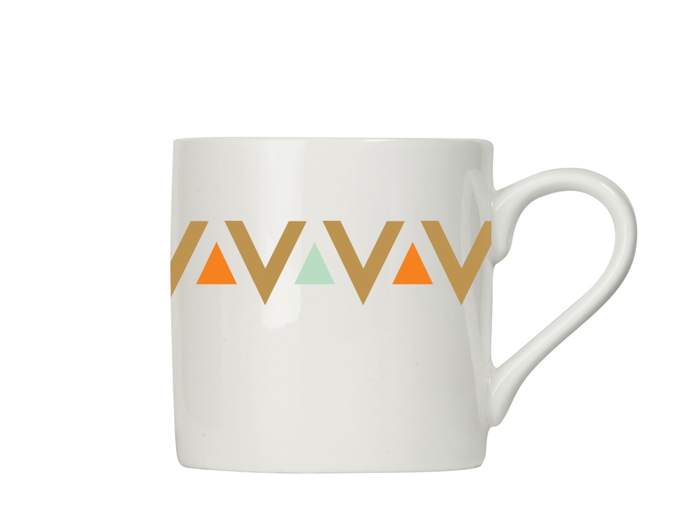 Кофейная пара прямой формы Espresso, 100мл, белый