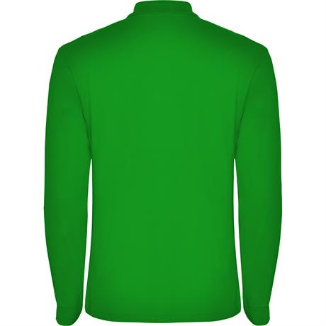 Футболка поло ESTRELLA L/S мужская, ТРАВЯНОЙ ЗЕЛЕНЫЙ M