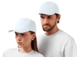 Бейсболка из структурной ткани Fargo, белый Бейсболка из структурной ткани Fargo, белый