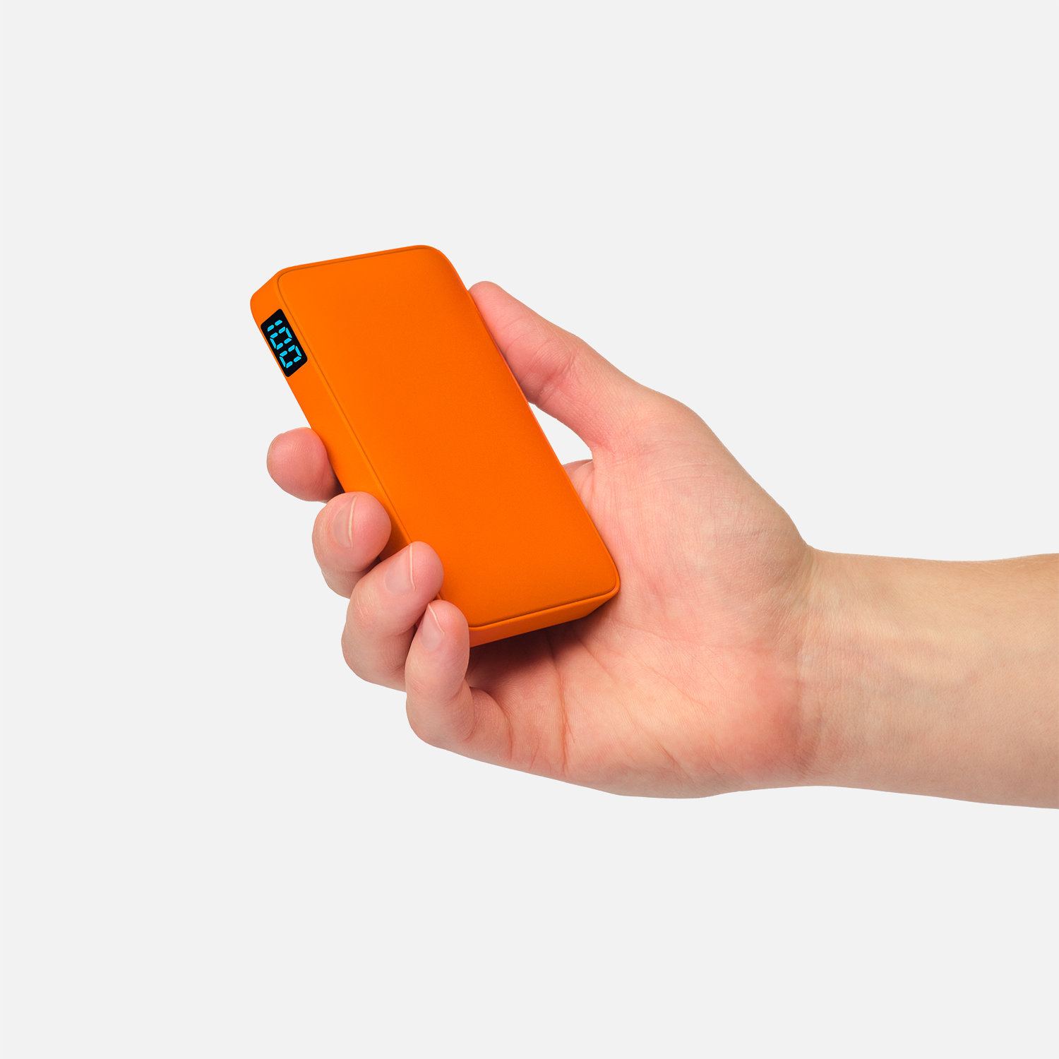 Внешний аккумулятор с подсветкой Ancor 5000 mAh, оранжевый
